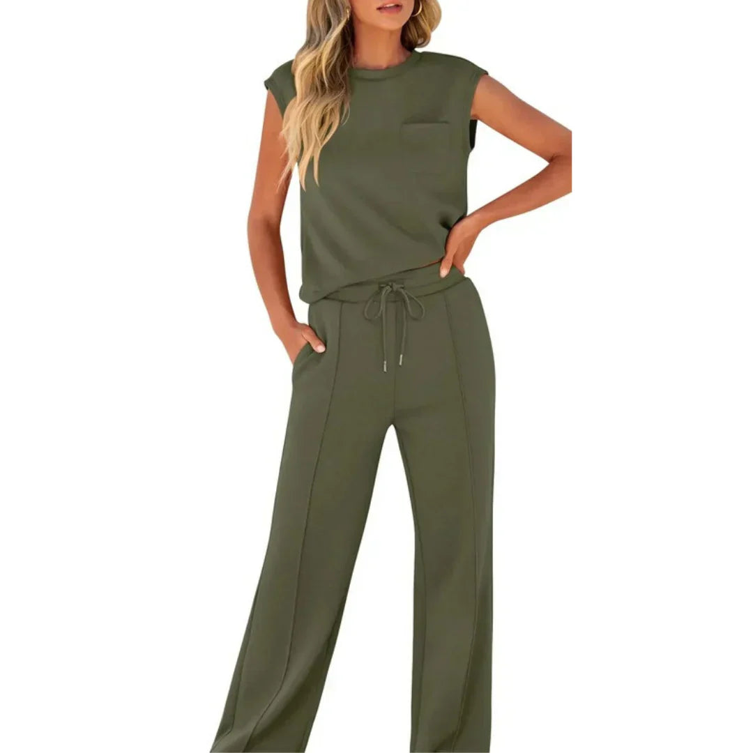 KAIYA™ – Casual Ανοιξιάτικο Απαλό Lounge Σετ
