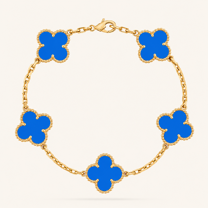 CLOVER | Blue Bracelet