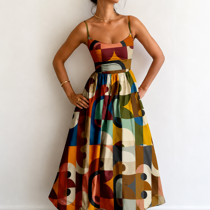 Marcelline | Μοντέρνο Μίντι Φόρεμα Muse